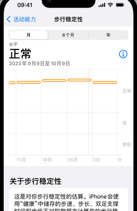 呈贡iPhone手机维修如何在iPhone开启'步行稳定性通知'