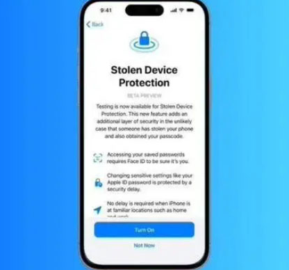 呈贡苹果授权维修店分享被盗设备保护功能开启方法