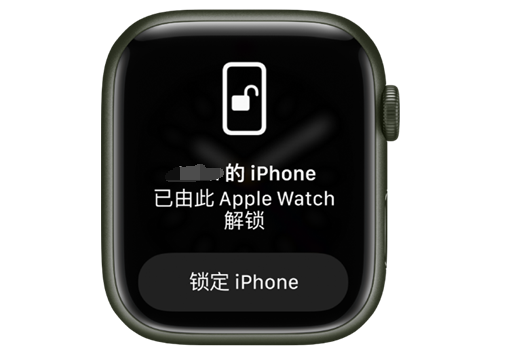 呈贡苹果手机维修分享用 AppleWatch 解锁配备面容 ID 的 iPhone方法 