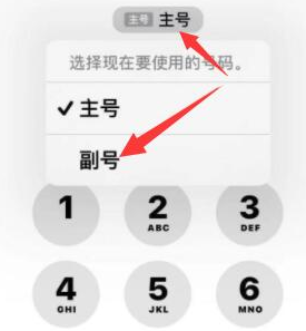 呈贡苹果14维修店分享iPhone 14 Pro Max使用副卡打电话的方法 